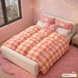 StudioBakery Cutie Bedroom Strawberry Pink Bed project image