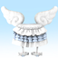 【SUSHI77】S217 Angel Short Skirt logo