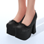 Lace Platform Heels logo