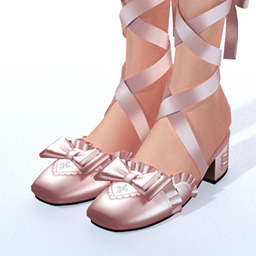 Ruffle Wrap Strap Mules project image