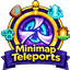 Minimap Teleports - Fast Travel Menu & Hearthstone Manager logo