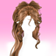【SUSHI77】S220 vintage bow tie hairdo logo