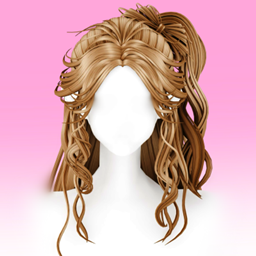 【SUSHI77】S224 vintage playful hairstyle logo