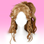 【SUSHI77】S224 vintage playful hairstyle logo