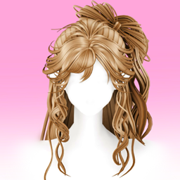 【SUSHI77】S225 vintage playful hairstyle1 logo
