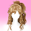 【SUSHI77】S225 vintage playful hairstyle1 logo