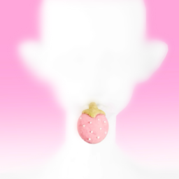 【SUSHI77】S227 Mouth Accessory - Strawberry logo