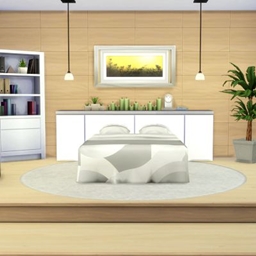 Bedroom - Base Game (No CC!) project image