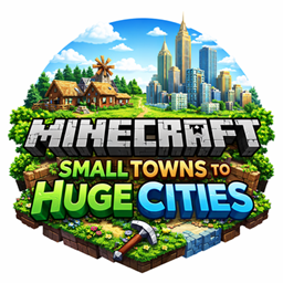 Small towns to huge cities logo