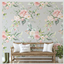 Shabby Chic Watercolor Rose Wallpaper | Flora and Fauna 31 logo
