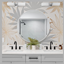 Modern Golden Tropical Leaf Wallpaper | Flora and Fauna 33 logo