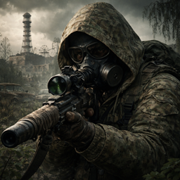 SNIPER CHERNOBYL_Virus228 logo