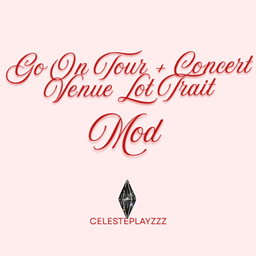 Go On Tour and Concert Venue Lot Trait Mod logo