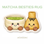Matcha Besties Rug logo