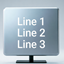 SimpleTextOnScreen logo