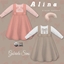 GM-Alina little dress  Infant logo