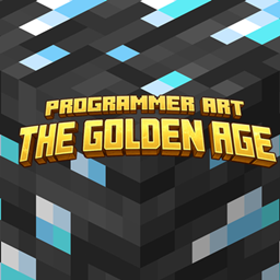 Programmer art the Golden age logo