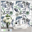 Sketch Botanical Floral Wallpaper | Flora and Fauna 44 logo