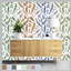 Pastel Botanical Fern Forest Wallpaper | Flora and Fauna 45 logo