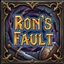Ron's Fault logo