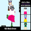 C / Y2K Clash Dress [3 Swatches] logo