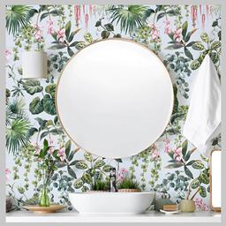Tropical Foliage and Flowers Wallpaper | Flora and Fauna 56