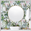 Tropical Foliage and Flowers Wallpaper | Flora and Fauna 56 logo