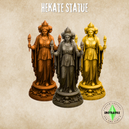Hekate Statue logo
