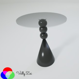 Orb Sculpt Side Table  logo