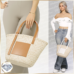 PL | LOE Basket Tote Handbag (Recolourable!) logo