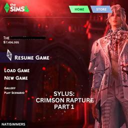 LADS: Sylus ( 秦彻 )Crimson Rapture PART 1 Main Menu Override logo