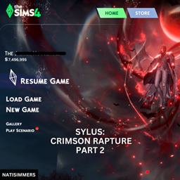 LADS: Sylus ( 秦彻 ) Crimson Rapture PART 2 Main Menu Override logo