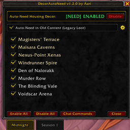 DecorAutoNeed addon logo