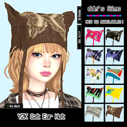 C / Y2K Cat Ear Hat [10 Swatches] logo