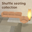 Shuffle seating collection logo
