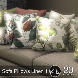 [kta] Sofa Pillows  Linen 1 logo