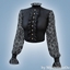Lace sleeve victorian blouse logo
