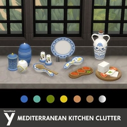 Mediterranean Kitchen Clutter Set project image