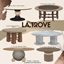 la trove dining table collection logo