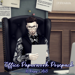 [F] Office Paperwork Posepack logo