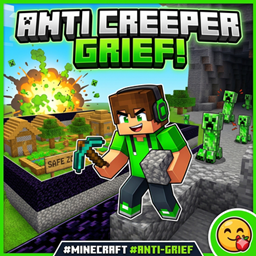 ImHungry's Anti Creeper Grief logo