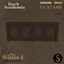 Sims4Luxury - Dark Academia - TV stand logo