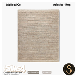Sims4Luxury - McGee&Co - Ashwin - Rug project image