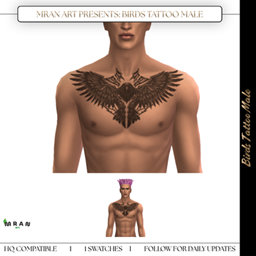 Bird Tattoo Male logo