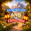 ADVENTURE ND EXPLORE logo