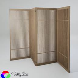 Zen Slat Room Divider  logo