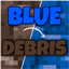 Blue Color Ancient Debris logo