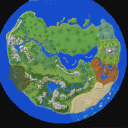Aurealis Custom Survival MAP logo