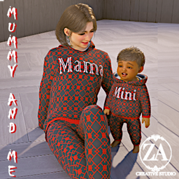 Mummy & Me Loungewear Set logo