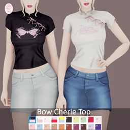 Bow Cherie Top logo